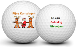 Kerst golfballen