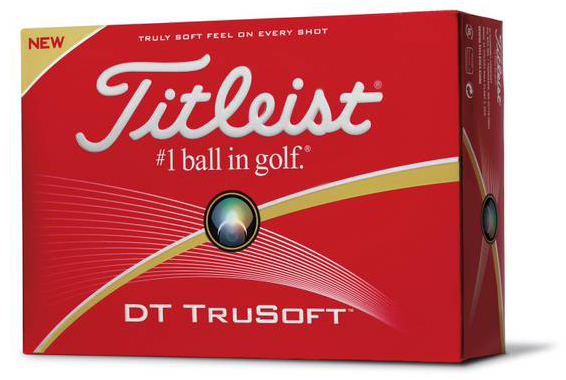 Titleist DT Trusoft golfballen bedrukken bij Golfbaldrukkerij.nl